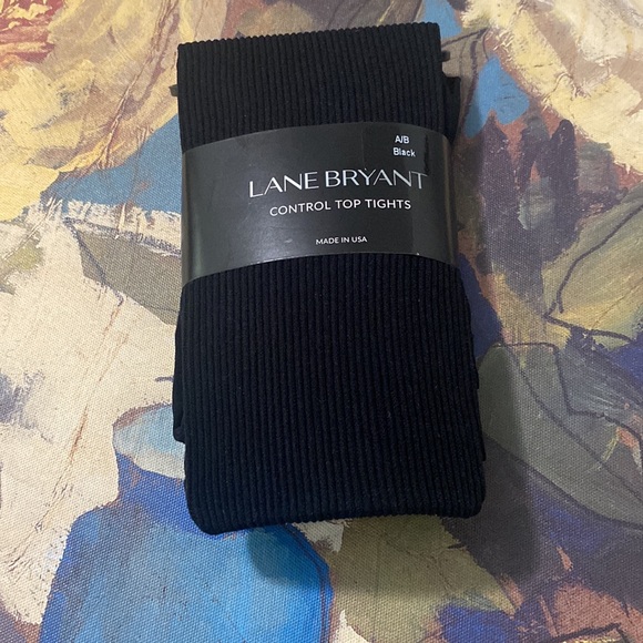 Ribbed Control Top Tights